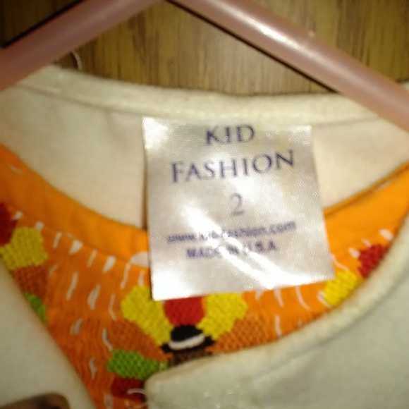 18monthsThanksgiving Day dress and warm 2t pea coa - Picture 7 of 8